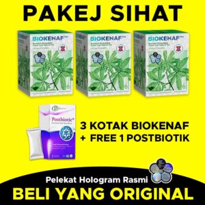 Pakej Sihat (3 Kotak Biokenaf)